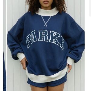 Two Tone Heritage Varsity PARKE MockNeck